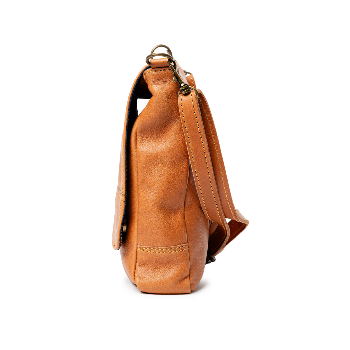 Buffalo Leather 8 inch Messenger