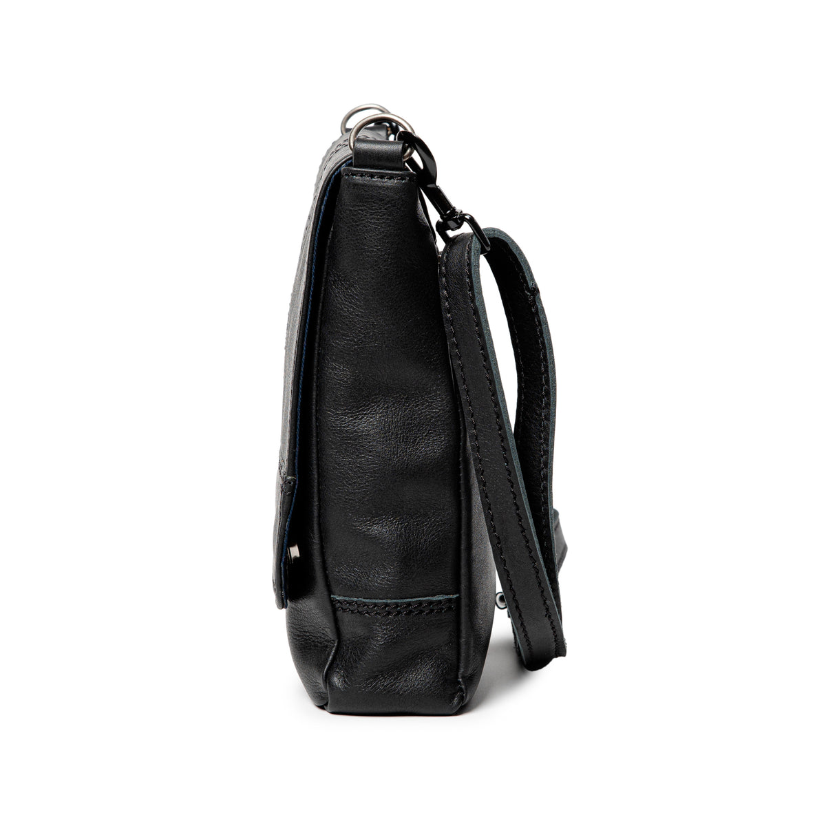 Buffalo Leather 8 inch Messenger