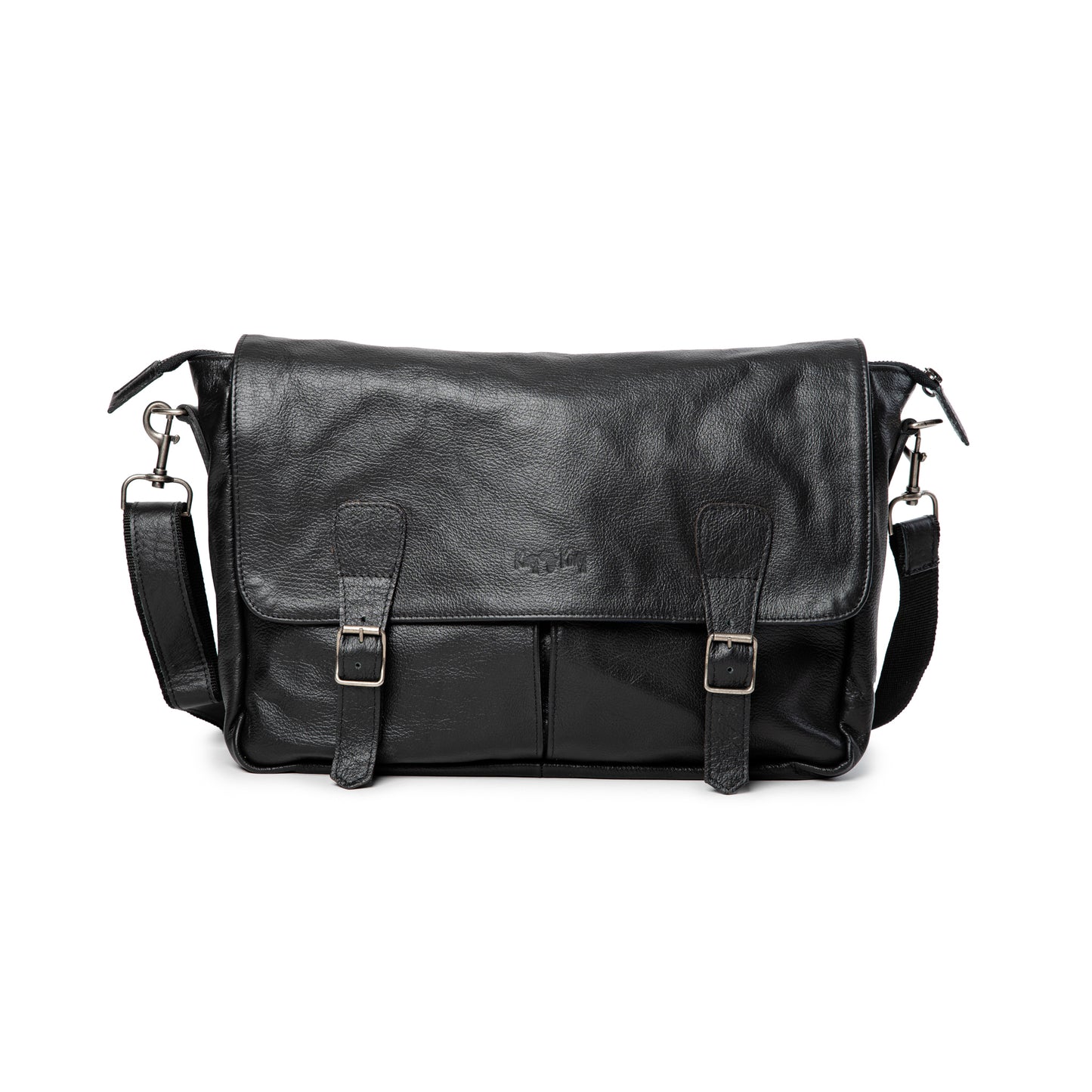 Elegant Leather 15 Inch Messenger