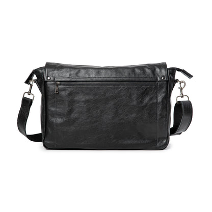 Elegant Leather 15 Inch Messenger