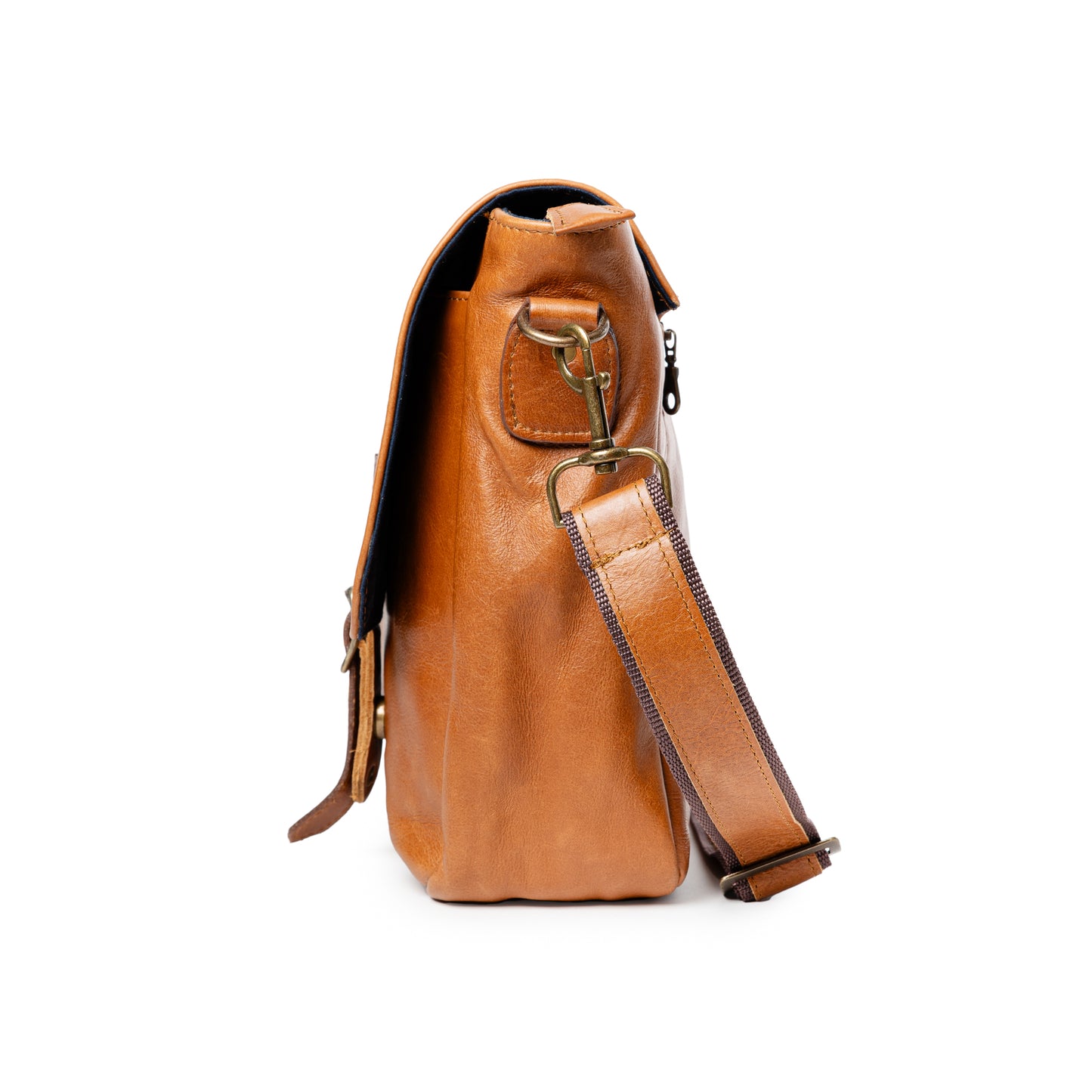 Elegant Leather 15 Inch Messenger