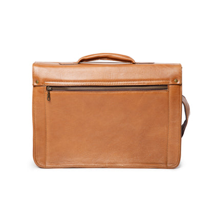 Leather 15 Inch Classic Notebook Bag