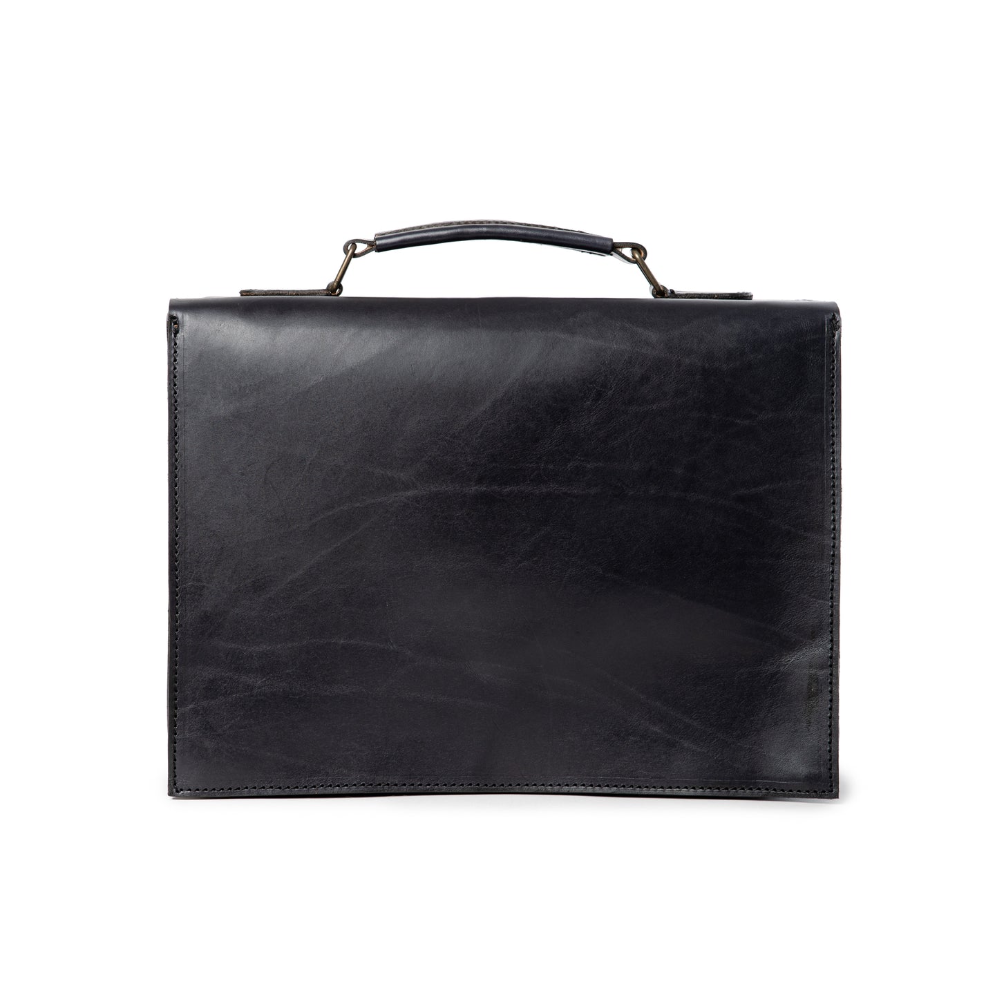 King Kong Leather Vintage 15 inch Laptop Portfolio Briefcase