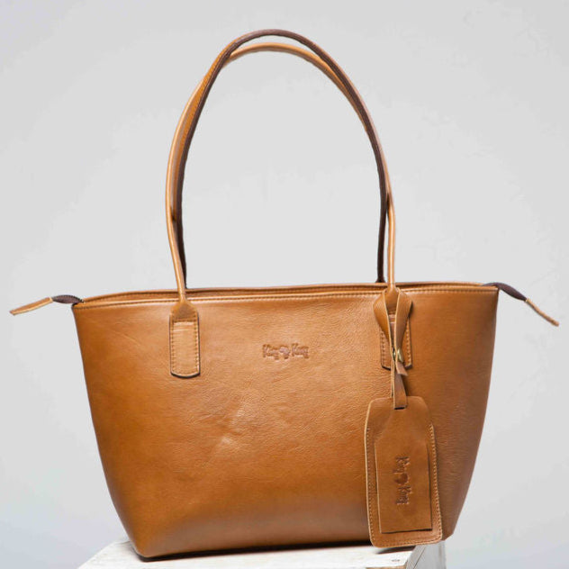 Mary Classic Tote Leather HandBag