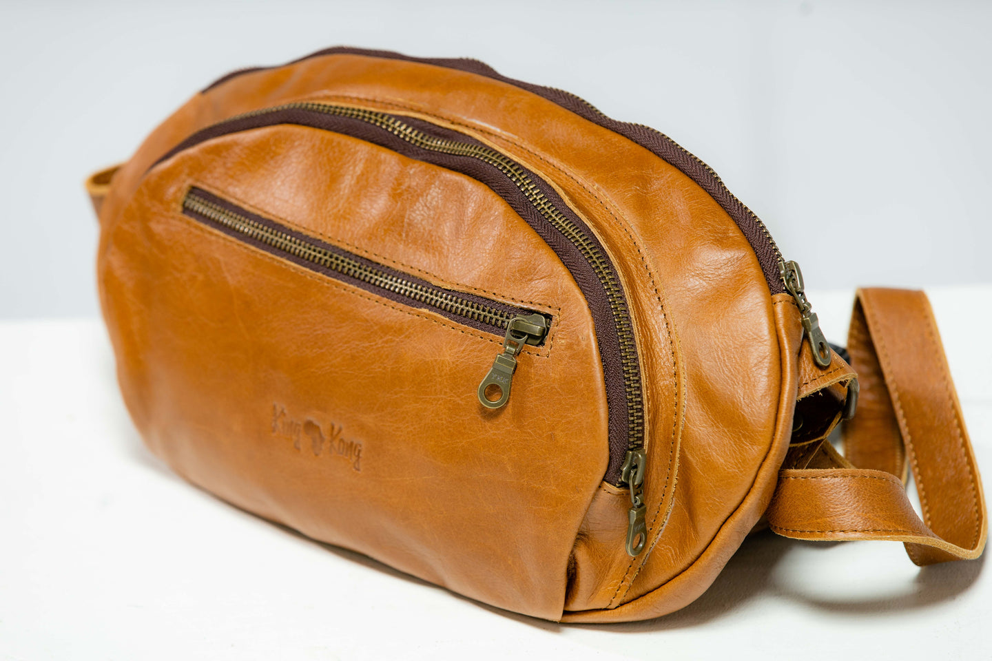 Marcus Chest & Waist Leather Travel Bag