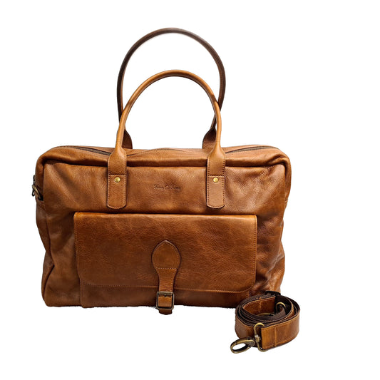 Leather 17 inch Luxury Business Bag