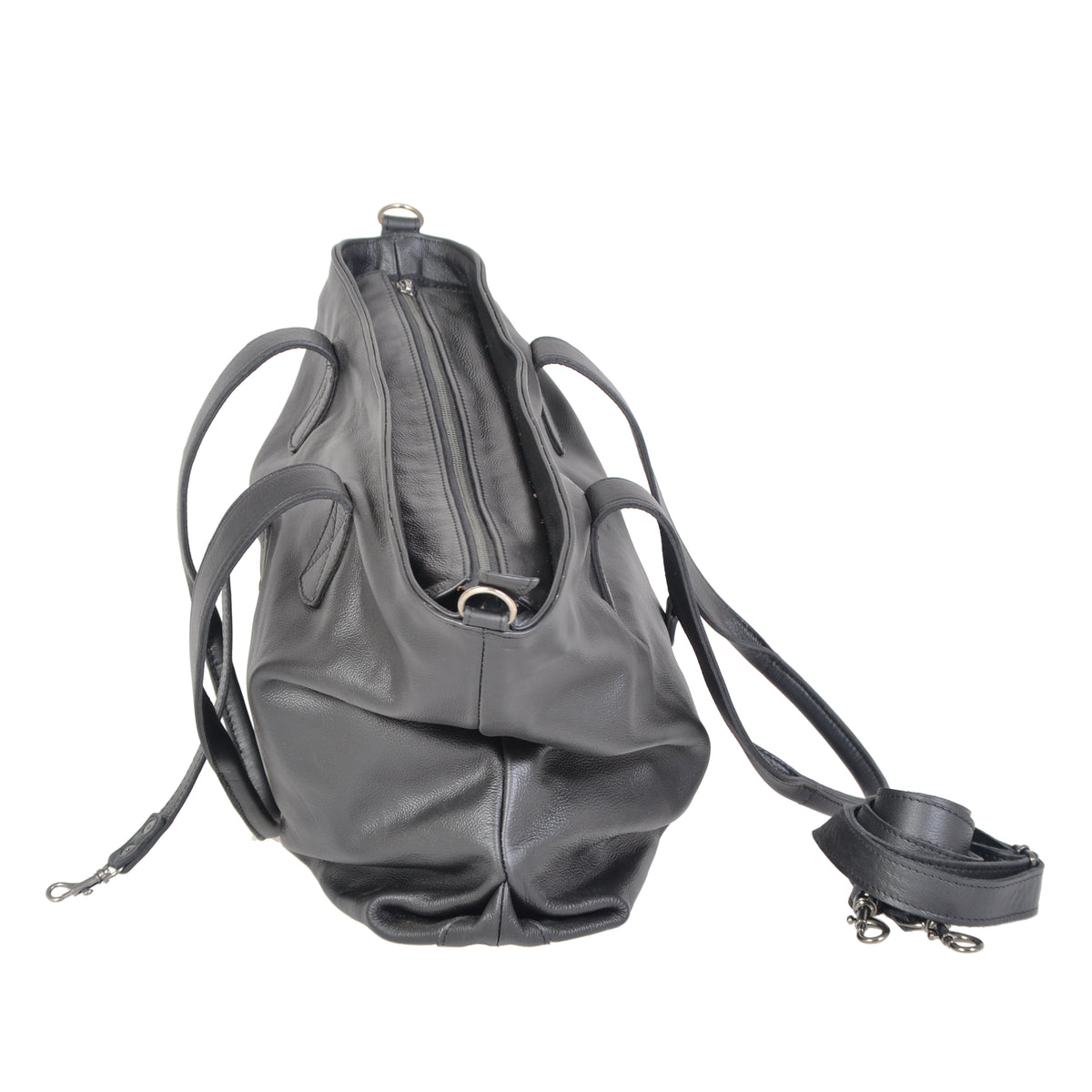 Ladies Tote Sling Leather Handbag - kingkong-leather