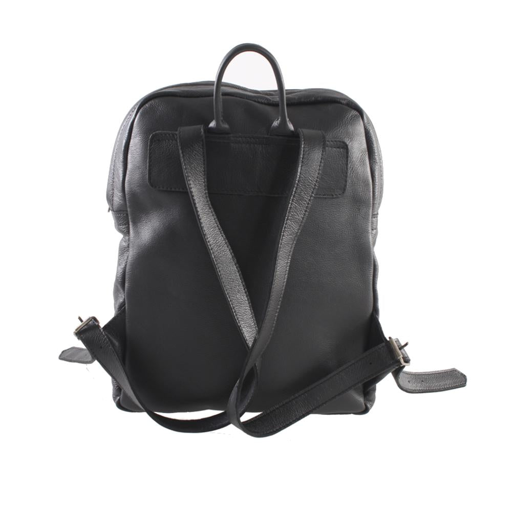 Leather 15 Inch Notebook Back Pack Bag