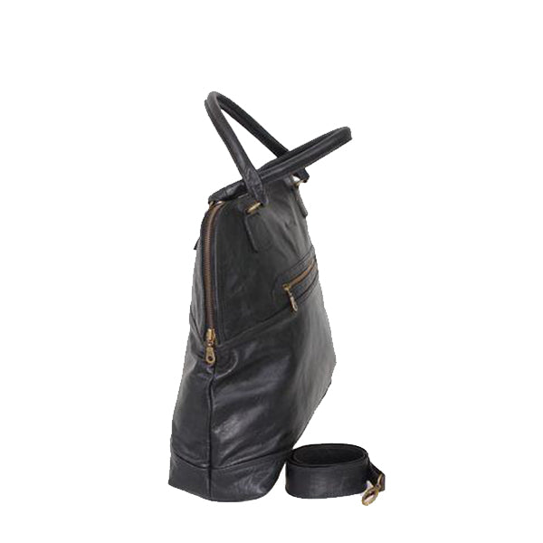 Corporate leather tote bag - kingkong-leather