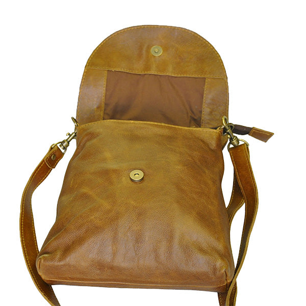 Round Sling Bag - kingkong-leather
