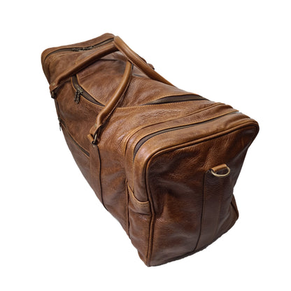 Leather Old Finn Duffel Bag