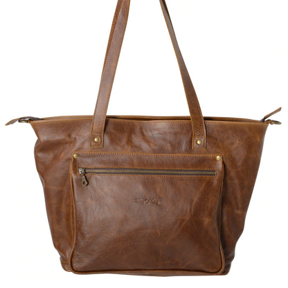 Leather Large Laptop Handbag