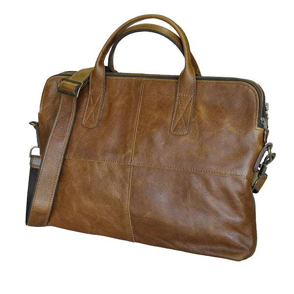 Leather Luxury Slim 15.6 Inch Laptop bag