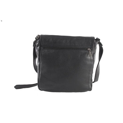 Leather 10 Inch Messenger Sling Bag