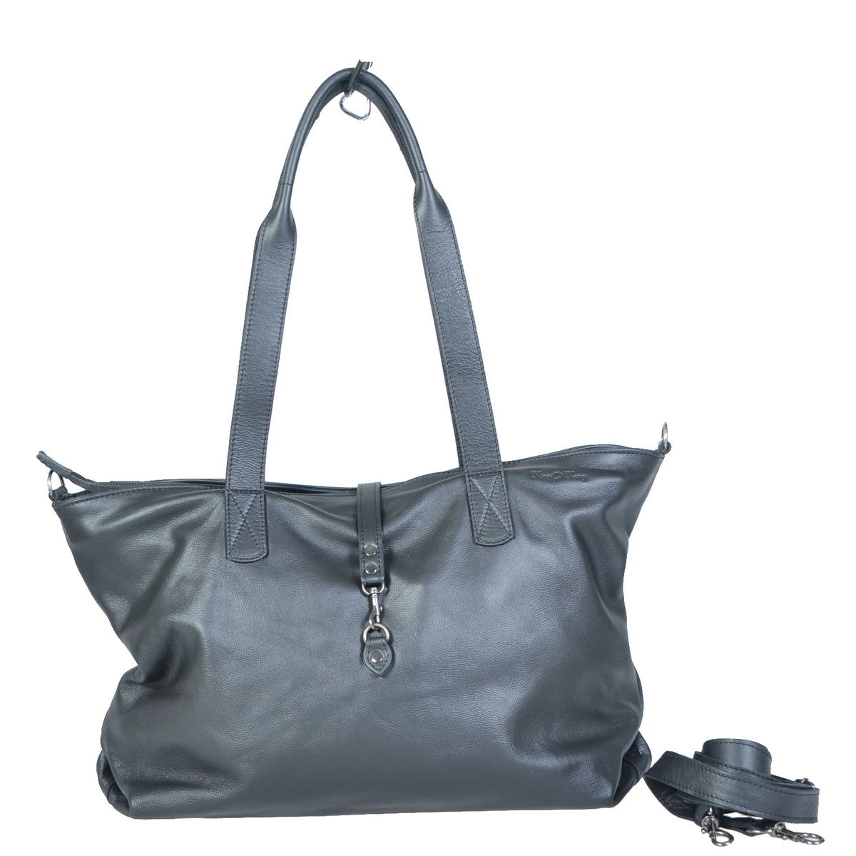 Leather Tote Sling Handbag