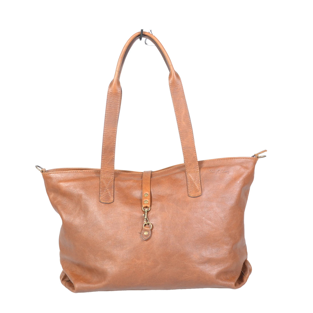 Leather Tote Sling Handbag