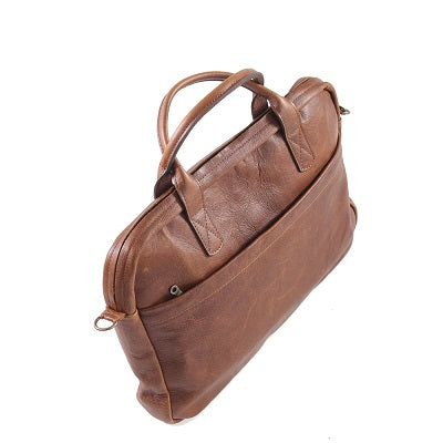 Leather 15 Inch Slim Crossbody Bag