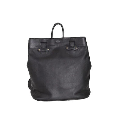 Leather 2 I n1 tote hand backpack