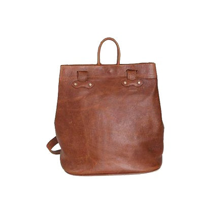 Leather 2 I n1 tote hand backpack