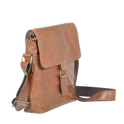 Leather iPad Messenger Bag