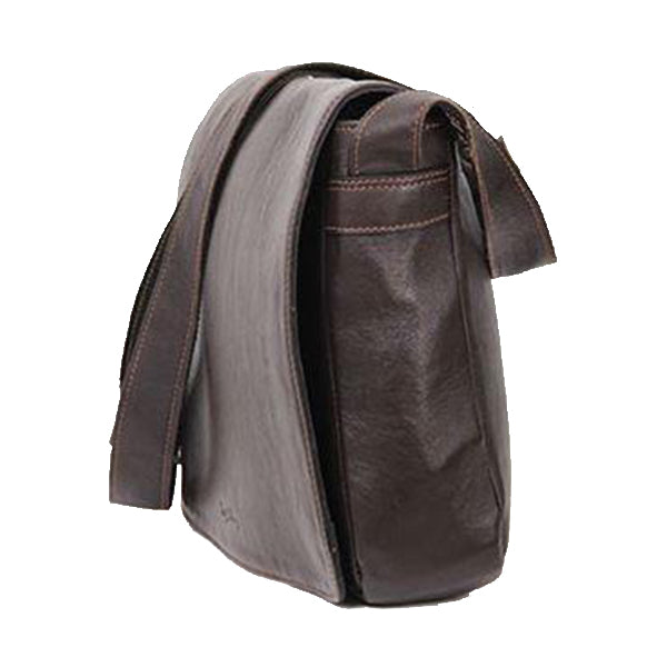 messenger 13 inch notebook shoulder bag - kingkong-leather