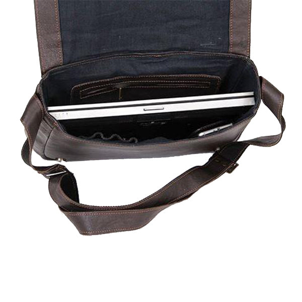 messenger 13 inch notebook shoulder bag - kingkong-leather