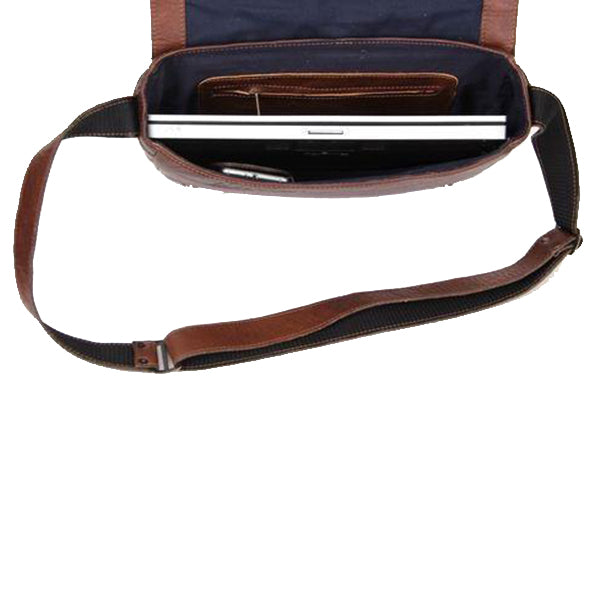 messenger 13 inch notebook shoulder bag - kingkong-leather