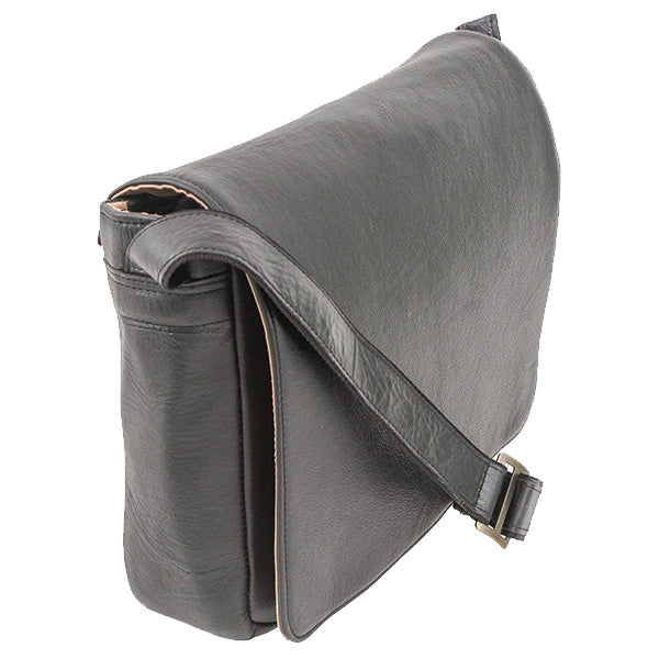 messenger 13 inch notebook shoulder bag - kingkong-leather