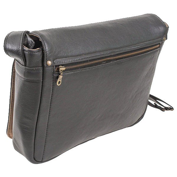 messenger 13 inch notebook shoulder bag - kingkong-leather