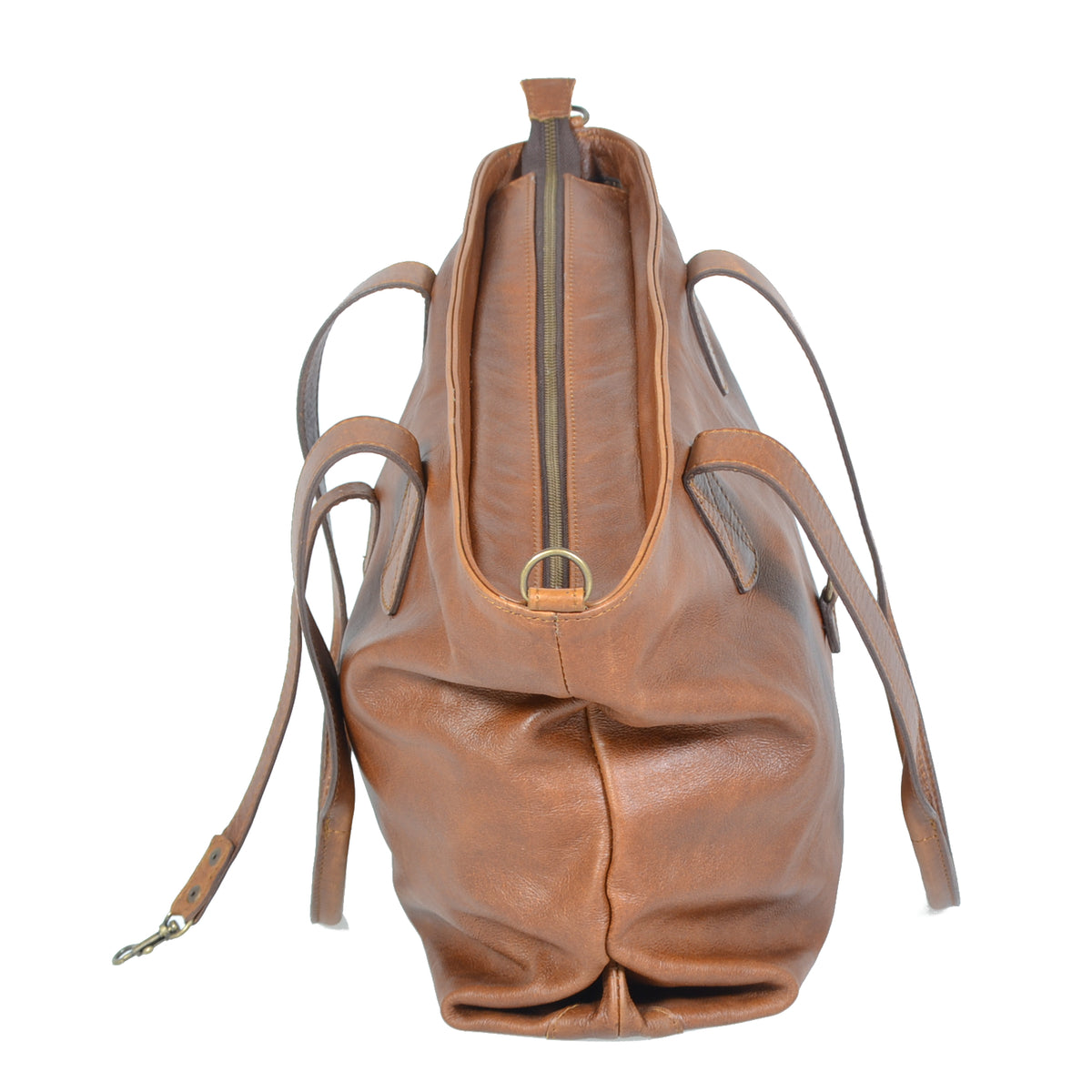 Ladies Tote Sling Leather Handbag - kingkong-leather