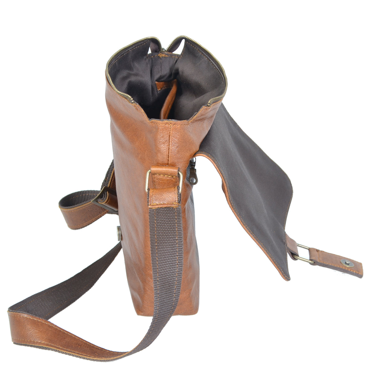 iPad Messenger Leather Handbag - kingkong-leather